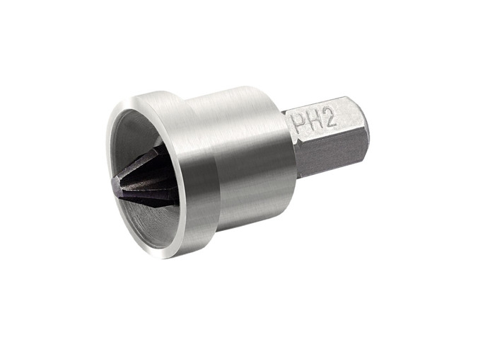 Stanley boreadapter PH2 bit undersænket